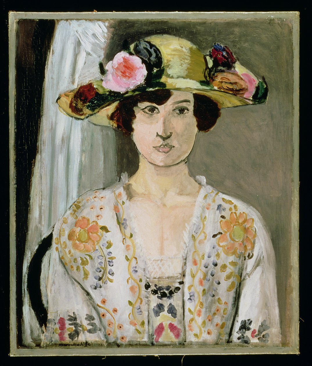 Femme au chapeau, vers 1920 (huile sur toile) - Henri Matisse