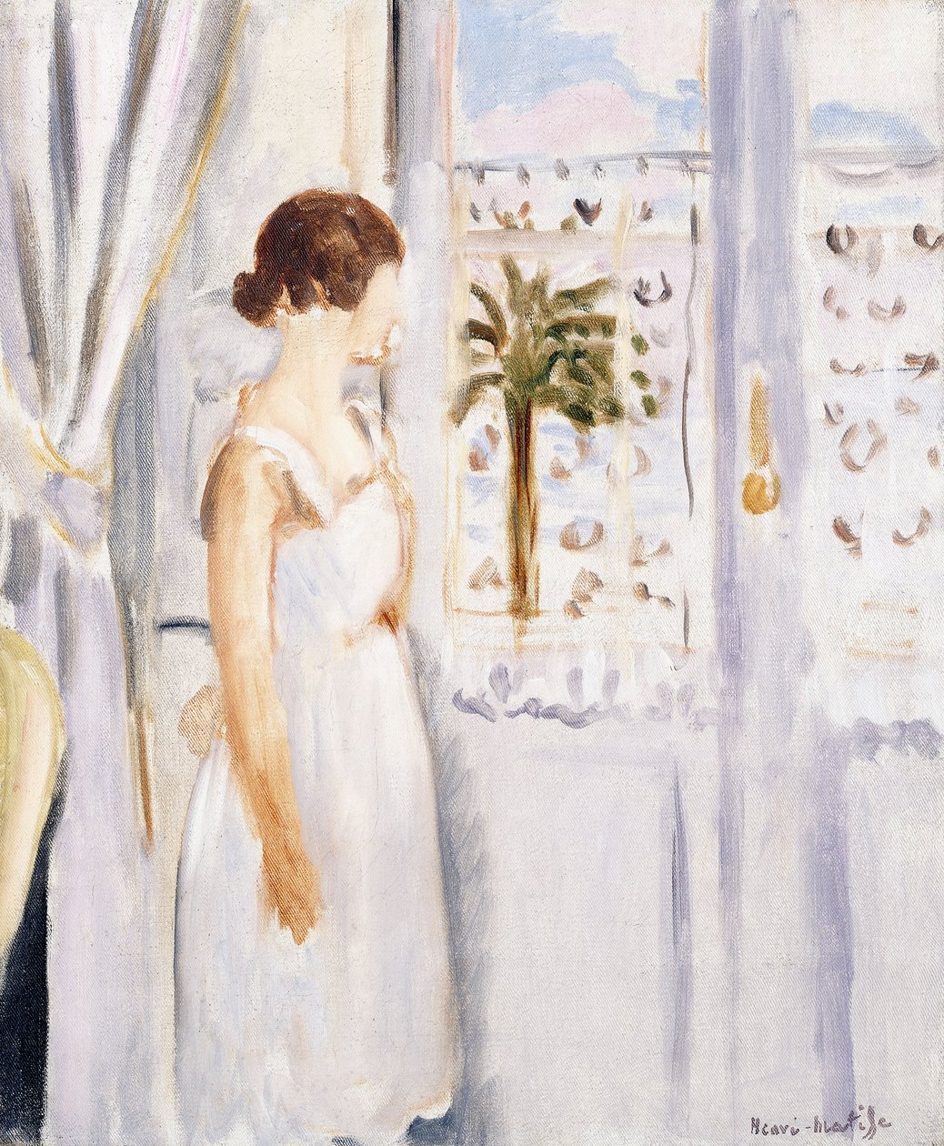 Jeune fille à la fenêtre - Henri Matisse