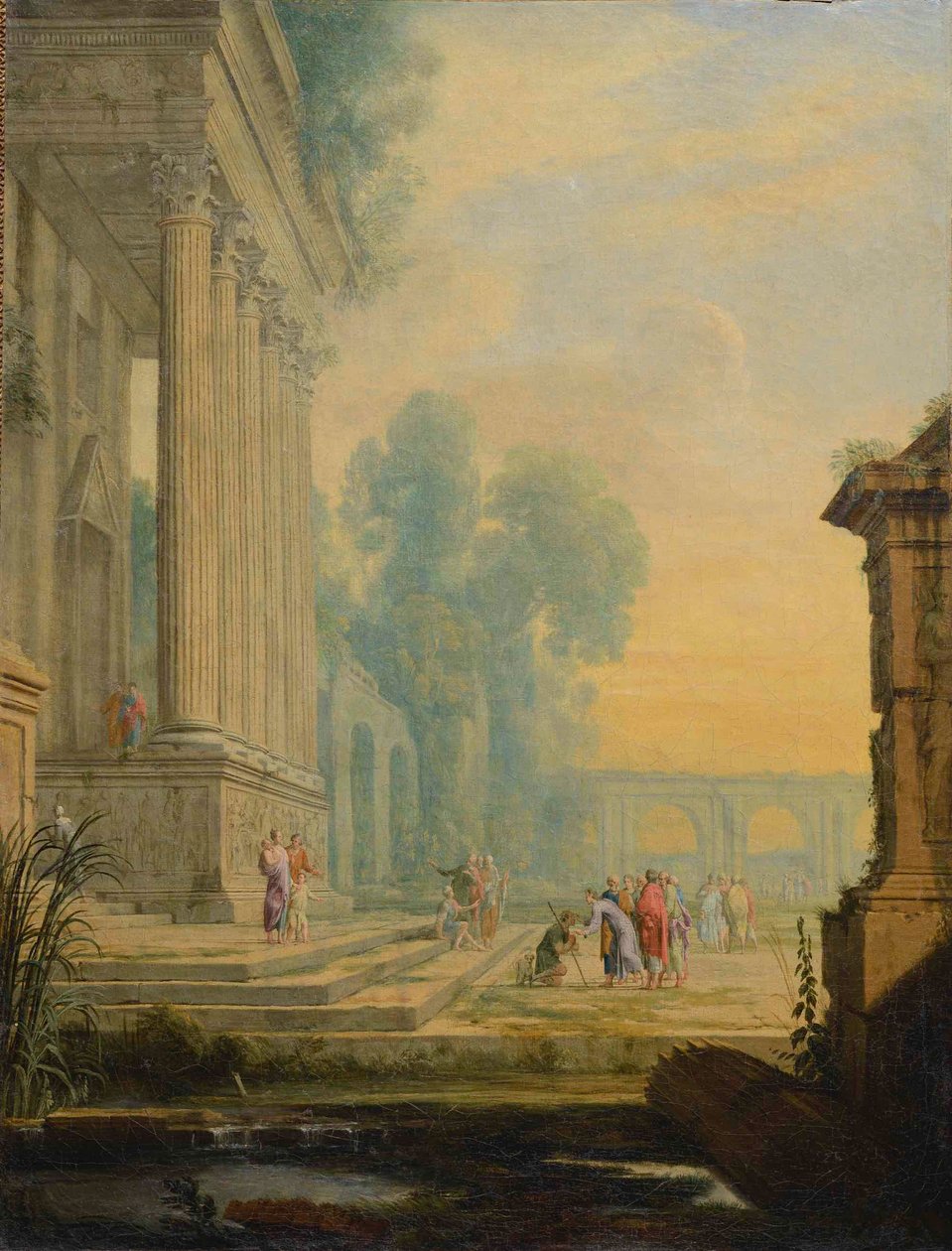 French: Le Christ et les aveugles - Henri Mauperche