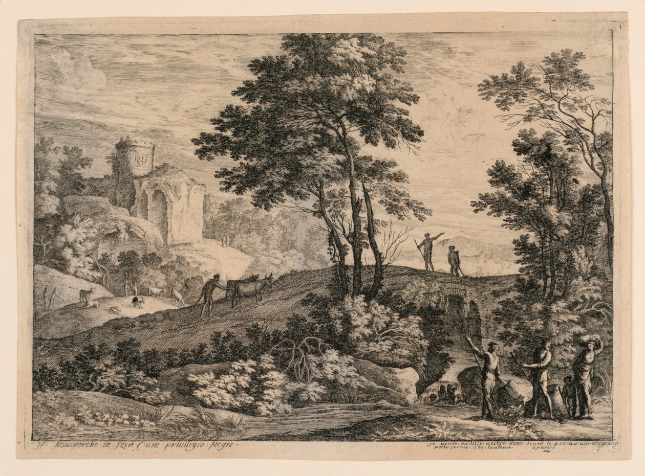Le pont sous la grande route - Henri Mauperche