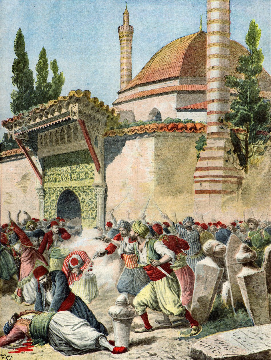 Attaque arménienne contre une mosquée - Henri Meyer
