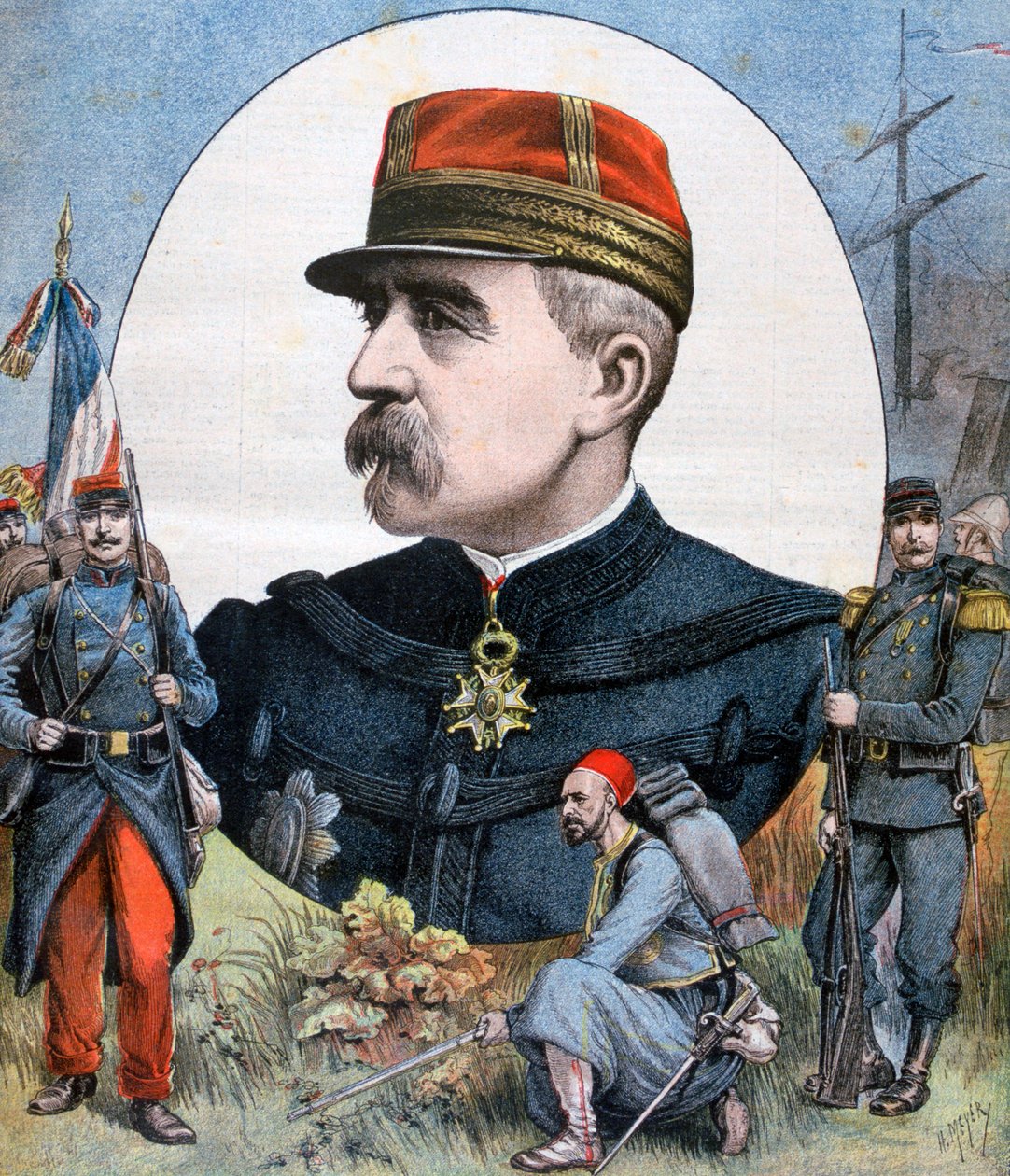 Général Jacques Duchesne, commandant de l