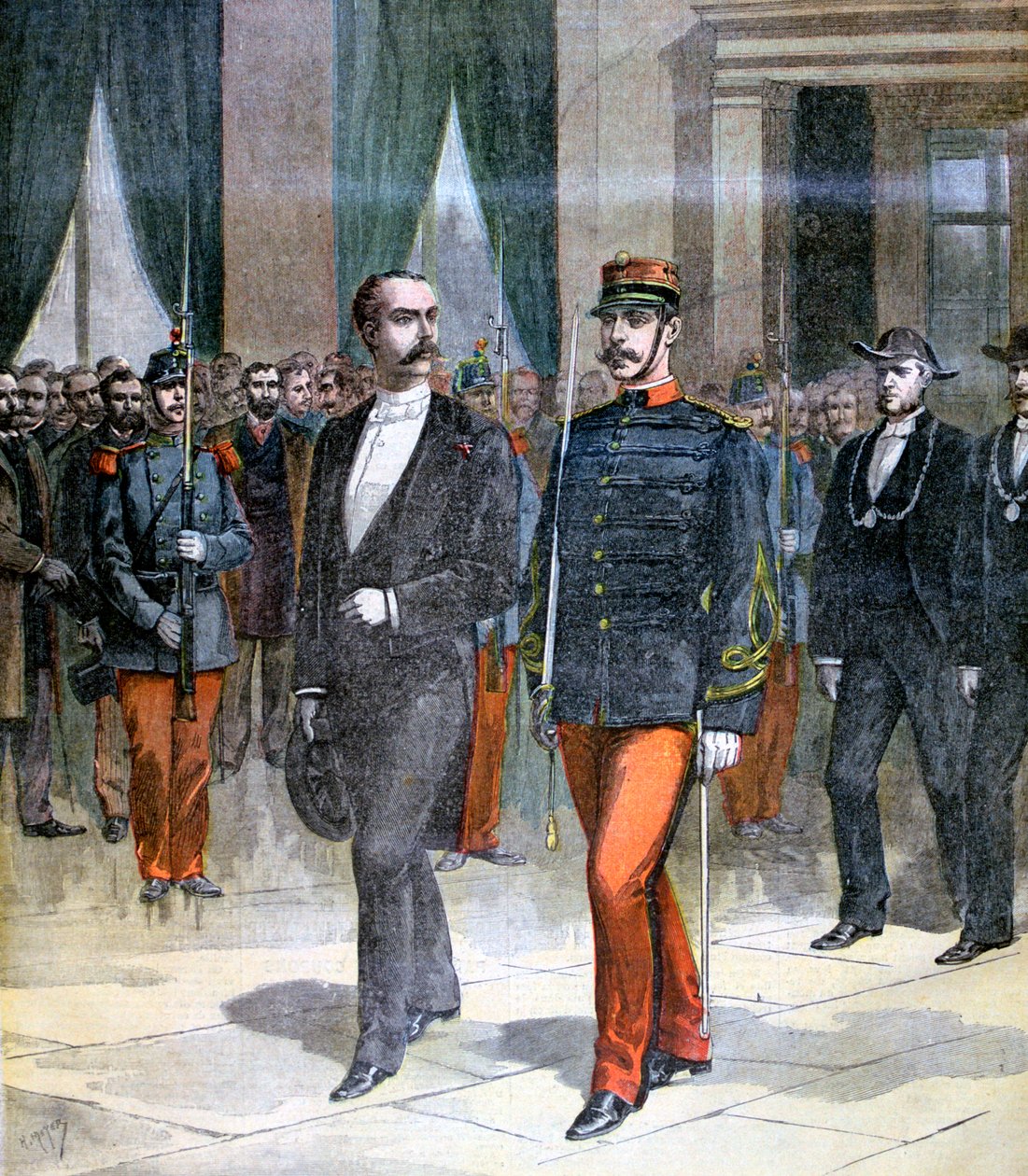 Jean Casimir-Perier, président de la chambre des députés, 1893 - Henri Meyer