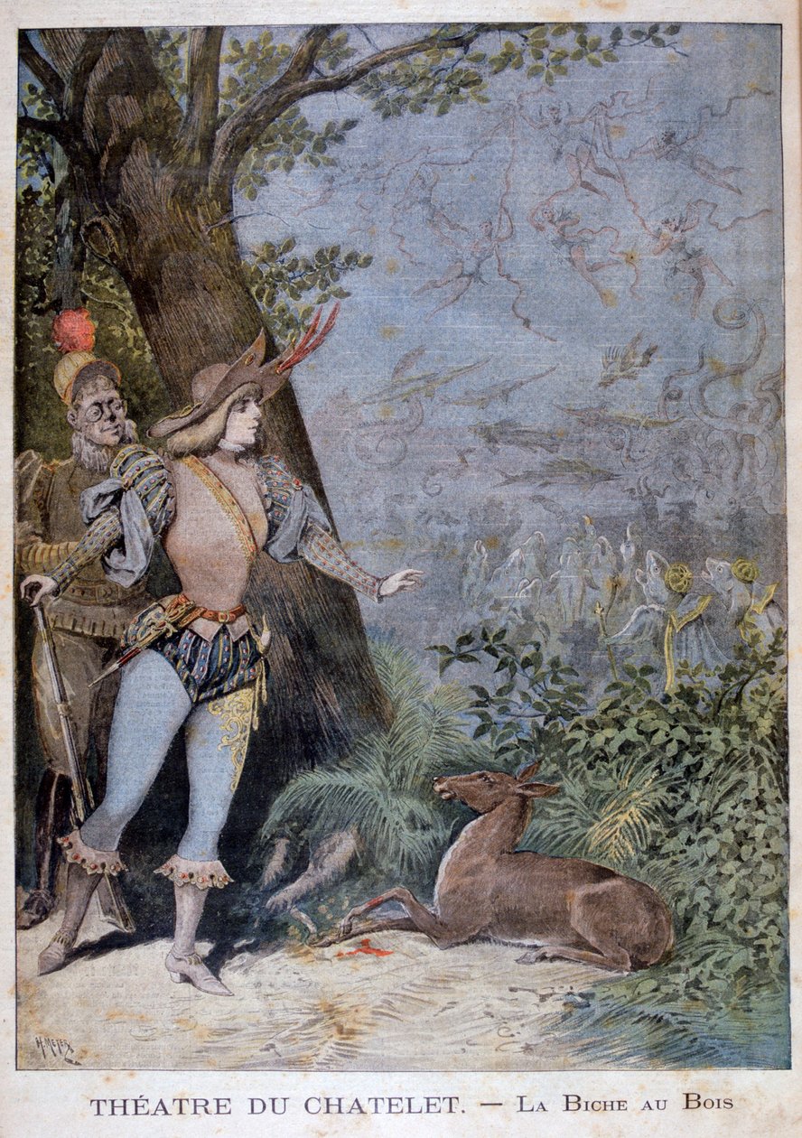 La Biche au Bois, Théâtre du Châtelet, Paris, 1896 - Henri Meyer