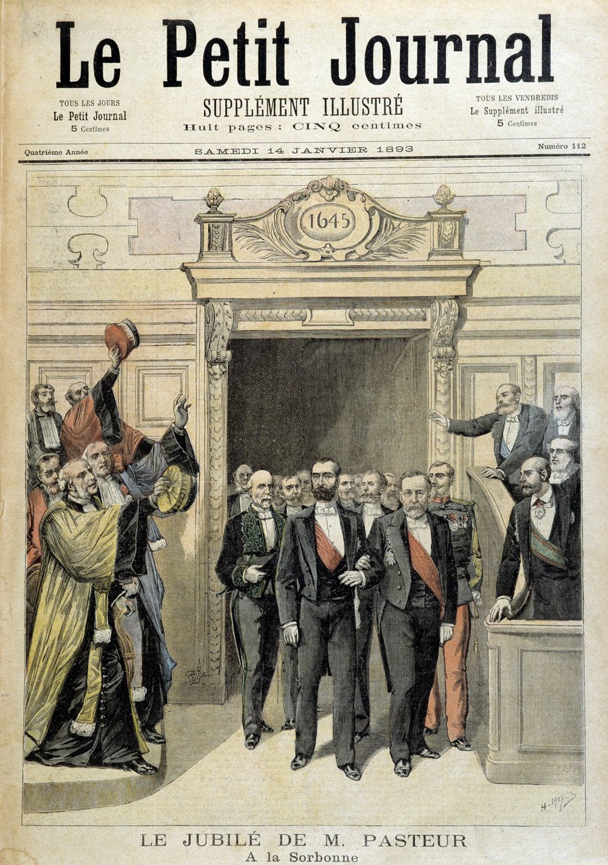 Le jubilé de M. Pasteur à la Sorbonne - dans « Le Petit Journal » du 14/01/1893 - Henri Meyer