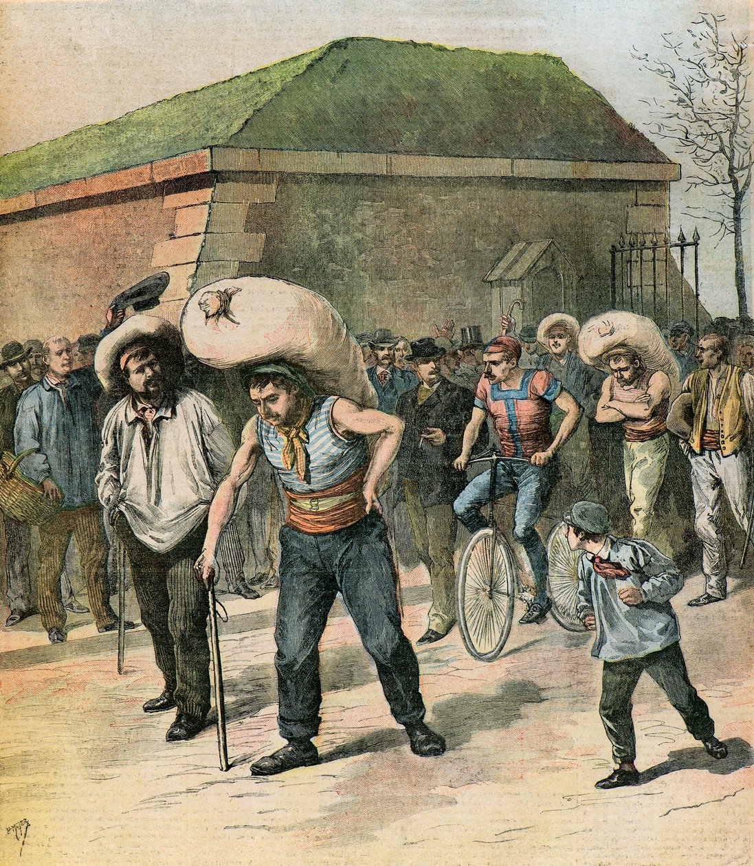 Le pari des coltineurs - Henri Meyer
