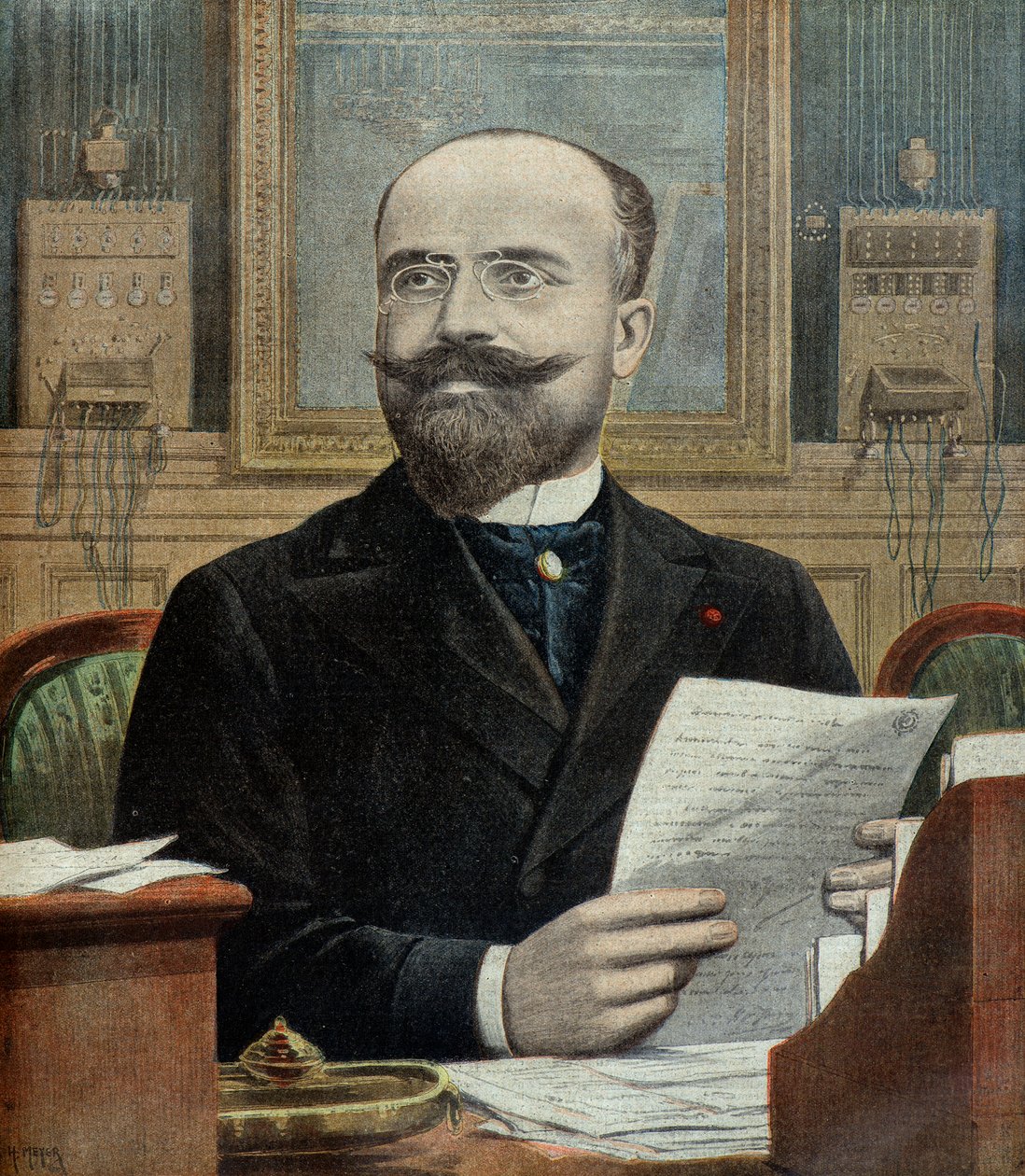 Le prefet de police de Paris Charles Blanc - Henri Meyer