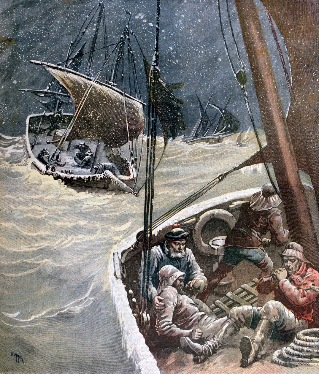 Pêcheurs de Terre-Neuve, 1892 - Henri Meyer