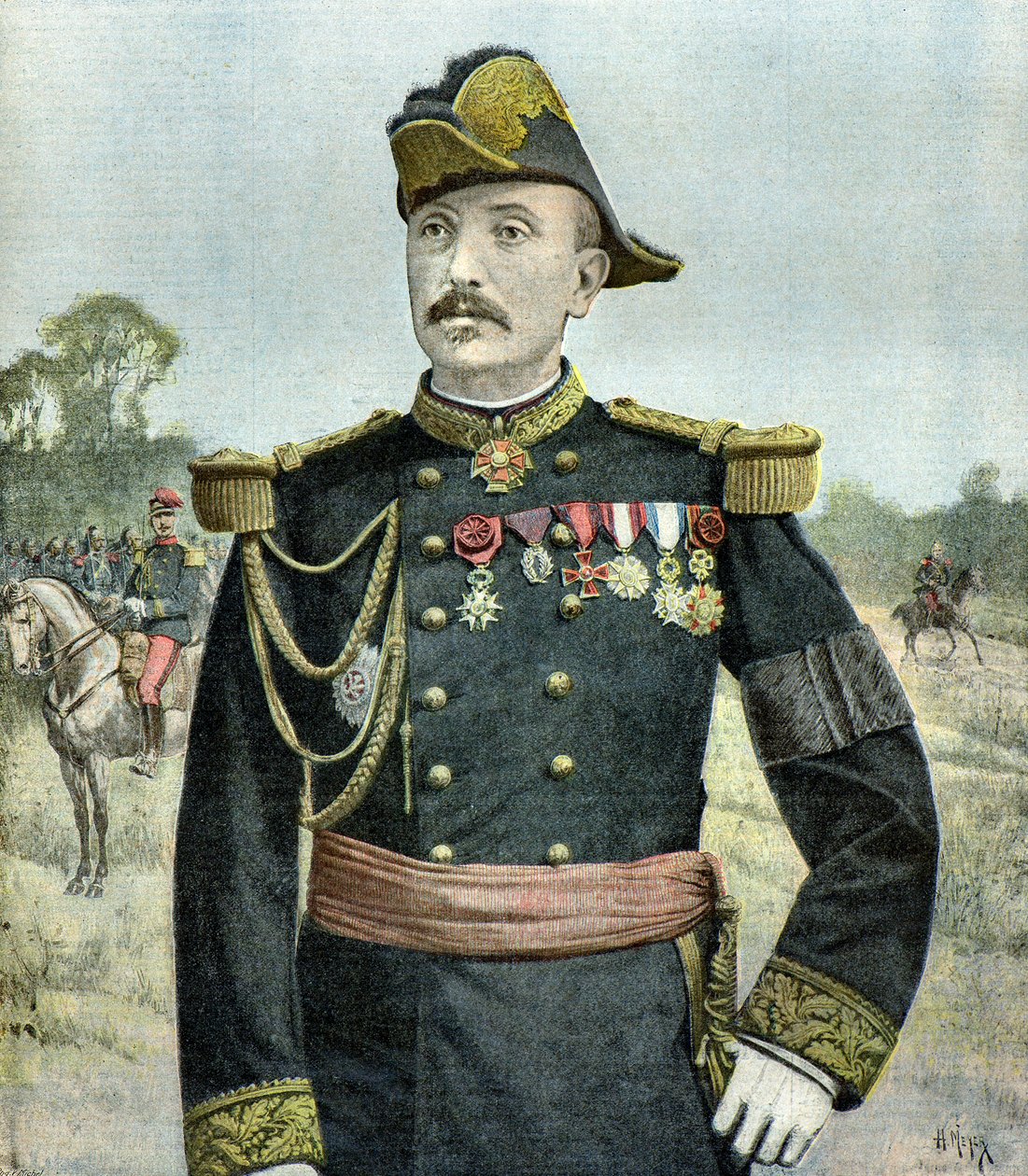 Portrait of General Raoul Le Mouton de Boisdeffre - Henri Meyer