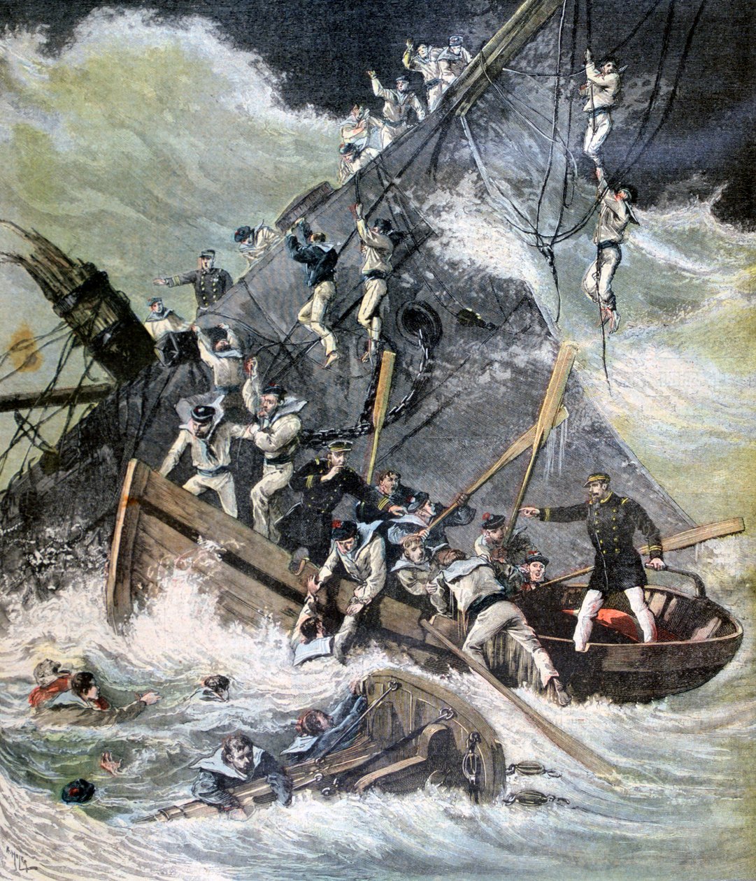 Naufrage de La Bourdonnais, Sainte Marie, Madagascar, 1893 - Henri Meyer