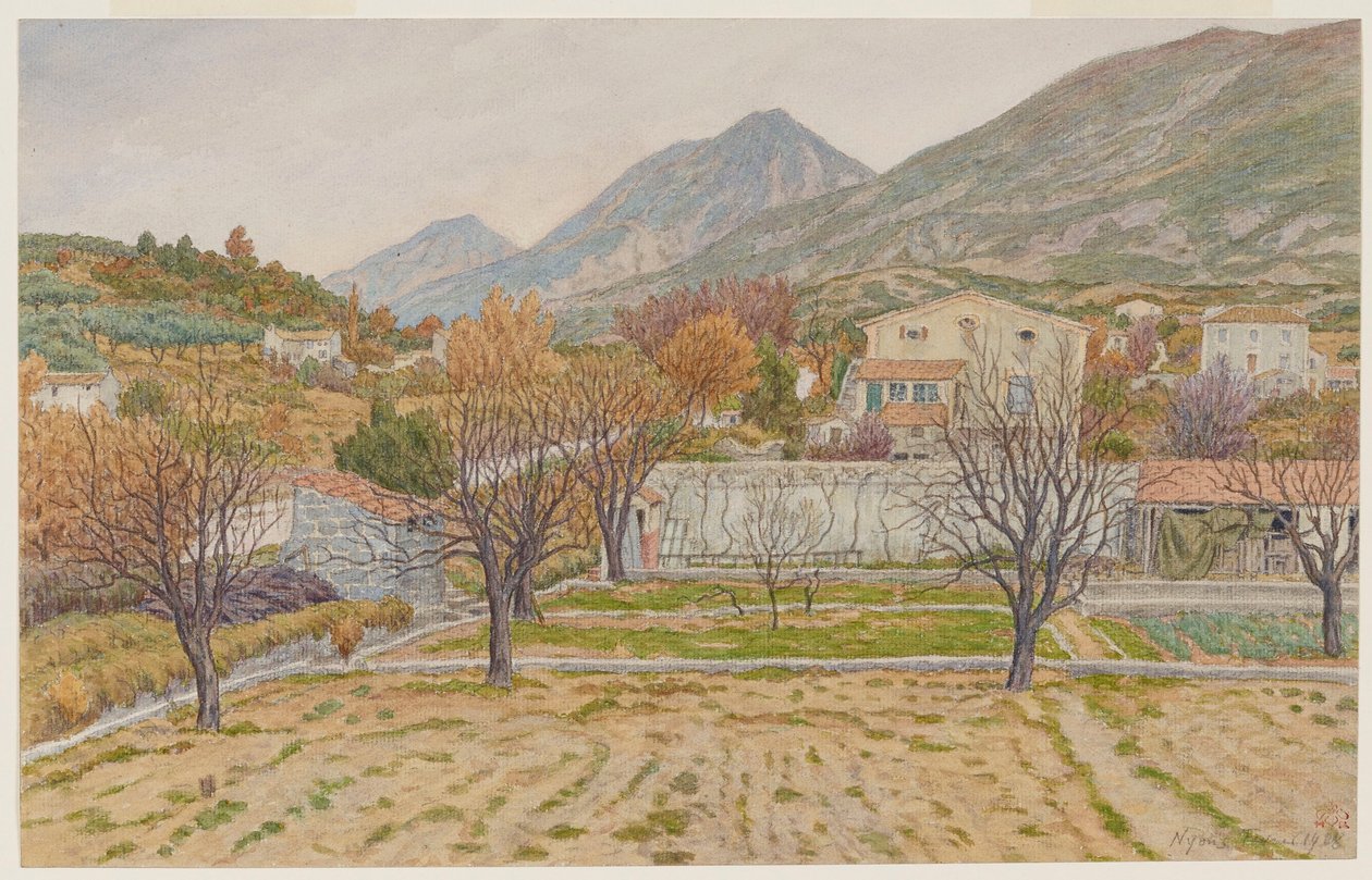 Umgebung von Nyons - Henri Rivière