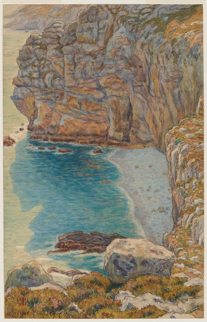 Falaises de Port Haor. Morgat - Henri Rivière