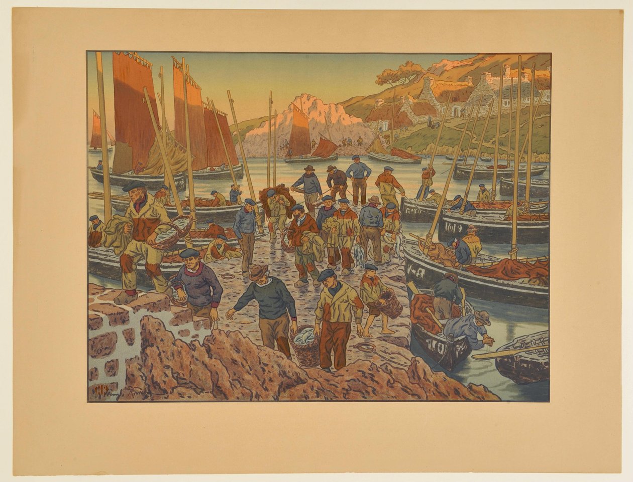 [Le Port] - Henri Rivière