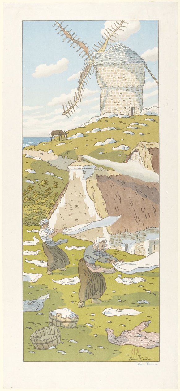 Le Vent - Henri Rivière