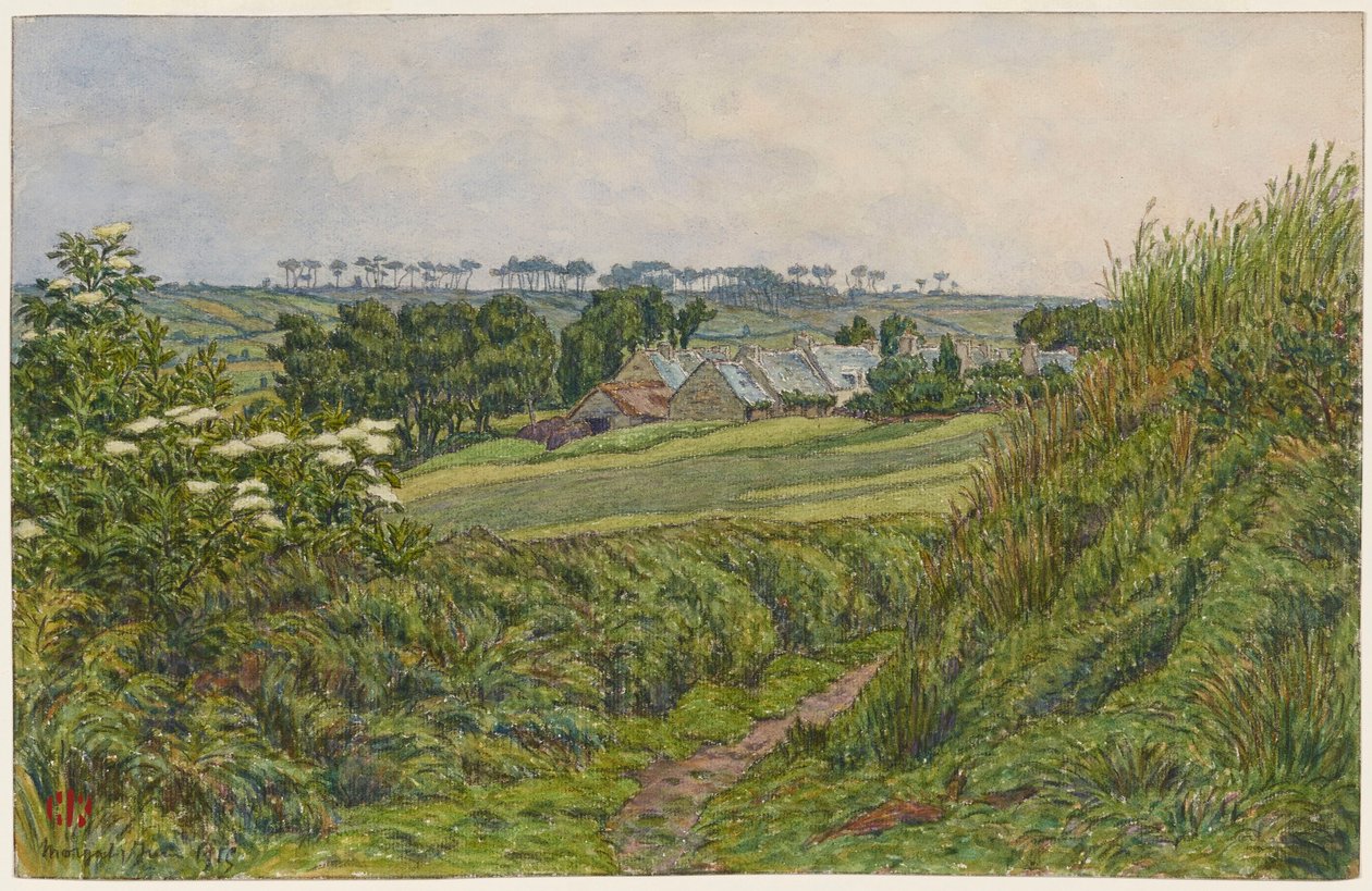 Printemps à Lesquiffinec. Morgat - Henri Rivière