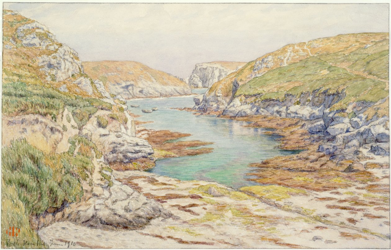Sterhouen [Stêr-Ouen]. Belle-Île-en-Mer - Henri Rivière