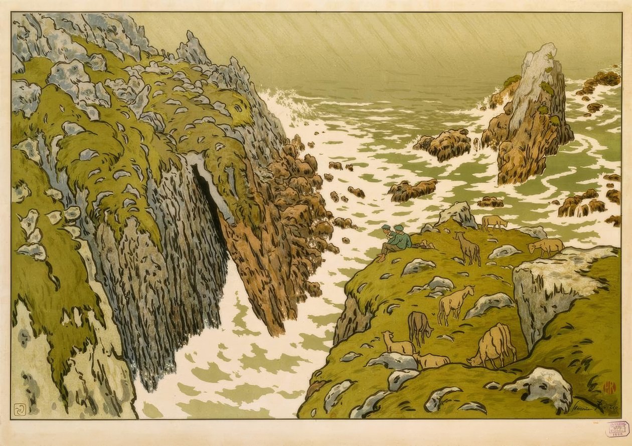 La Falaise - Henri Rivière
