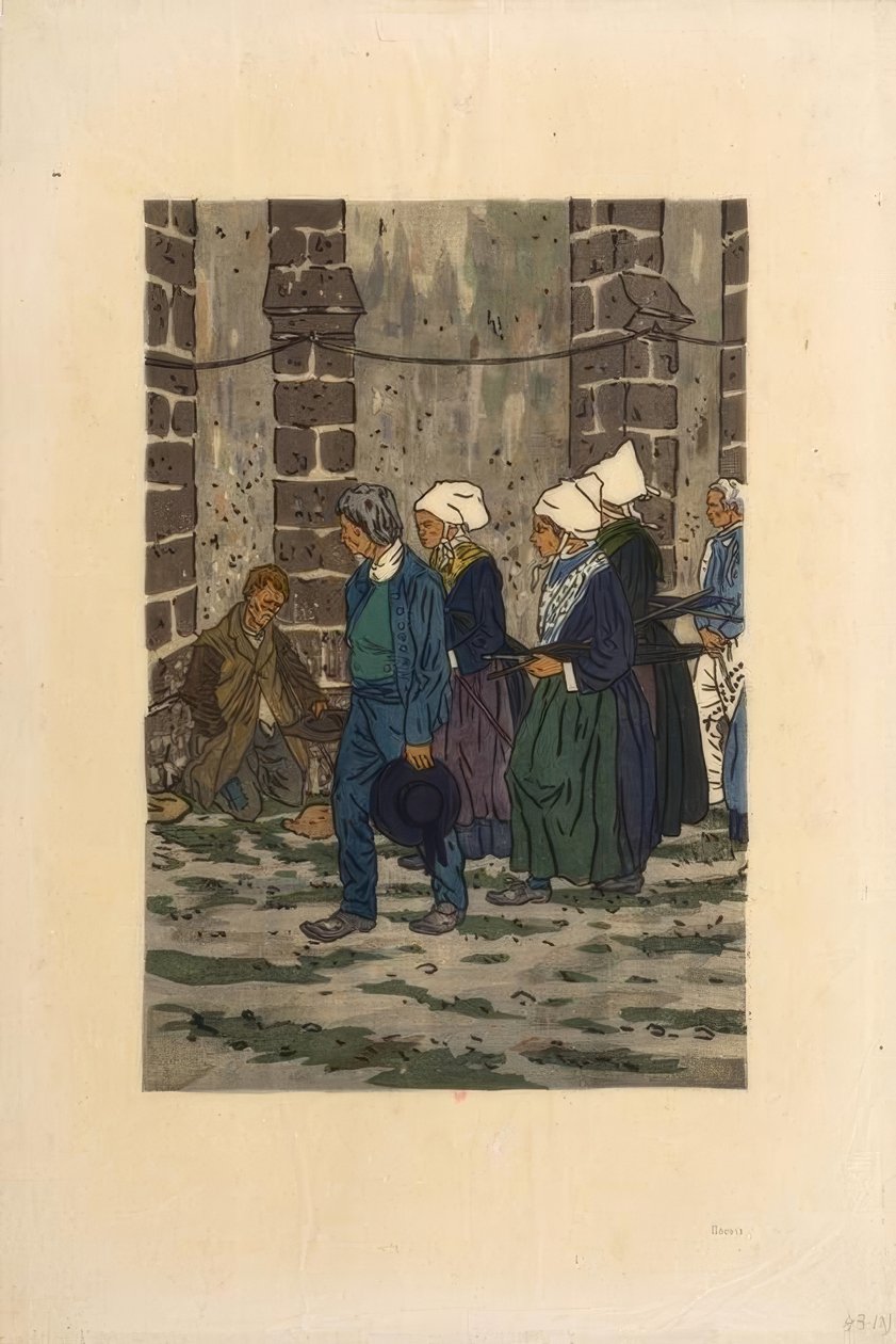 Le Pardon de Sainte-Anne-la-Palud - Henri Rivière