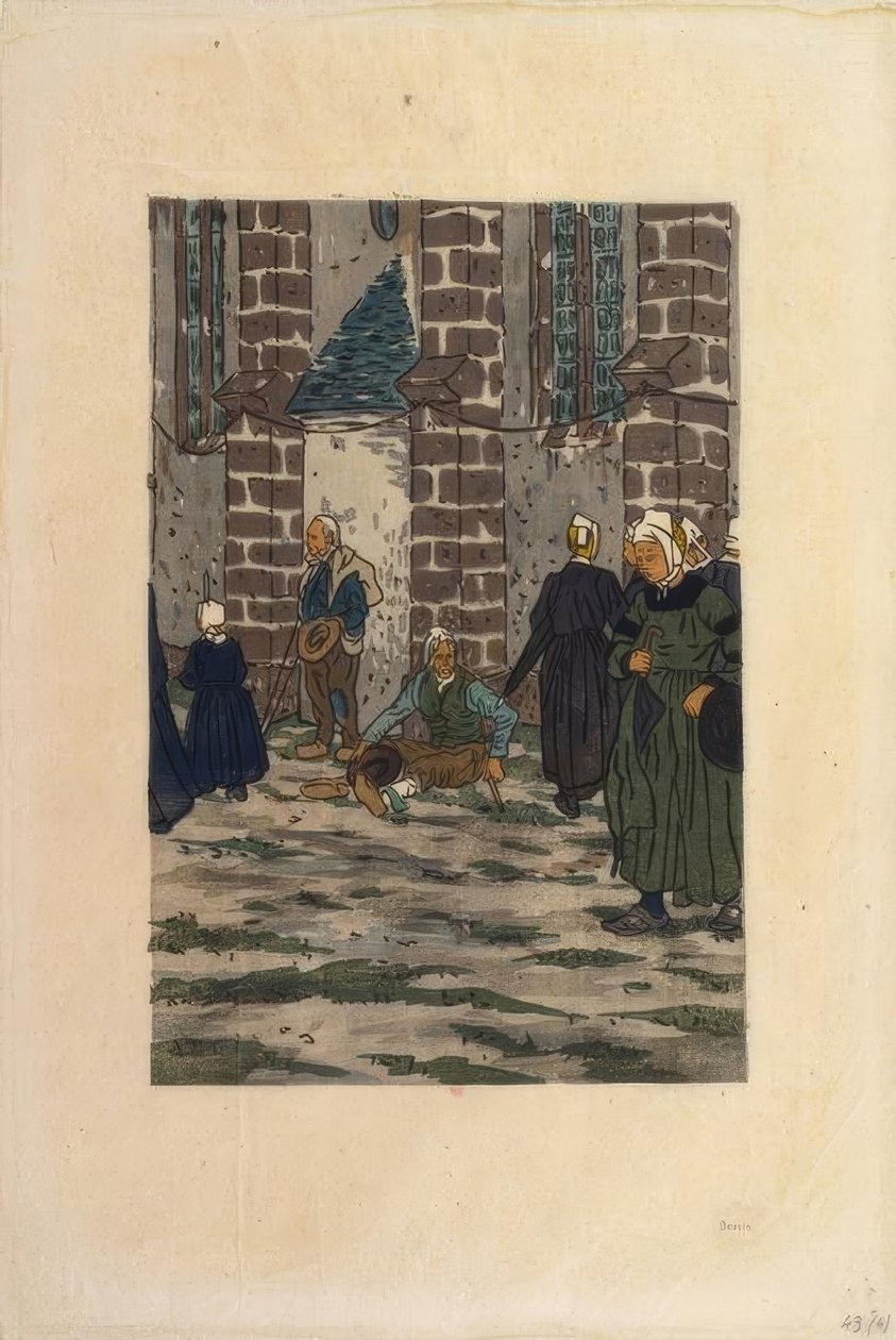 Le Pardon de Sainte-Anne-la-Palud - Henri Rivière