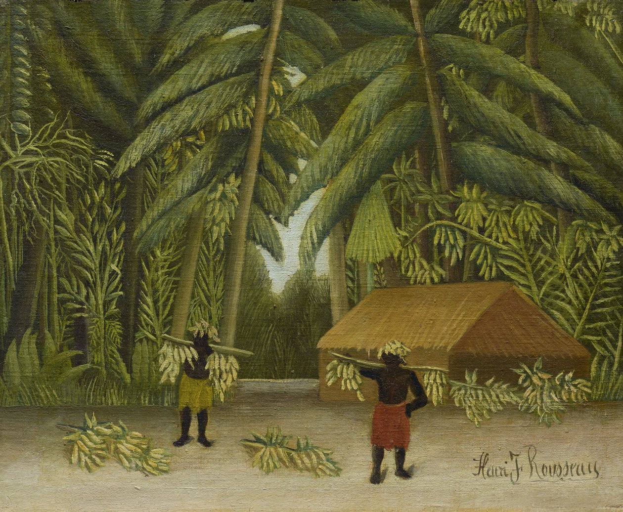 Récolte de bananes, 1907-10 - Henri Rousseau