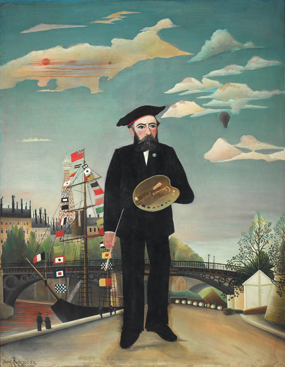 Moi-même : Portrait - Paysage - Henri Rousseau