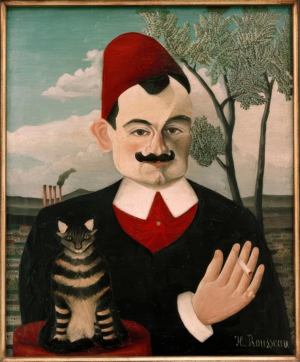 Portrait de Monsieur X (Pierre Loti) - Henri Rousseau