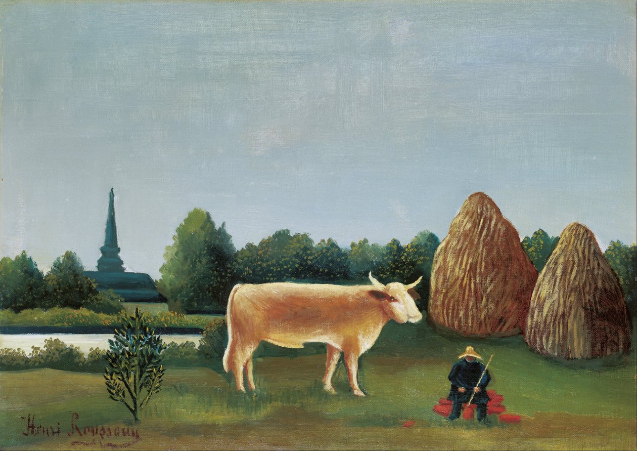 Scène à Bagneux aux portes de Paris - Henri Rousseau