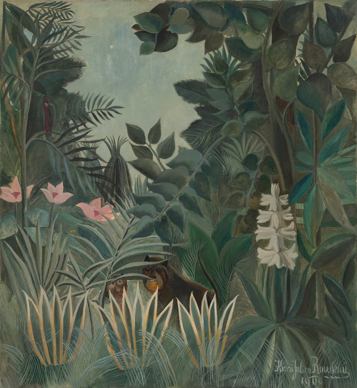 La jungle équatoriale - Henri Rousseau