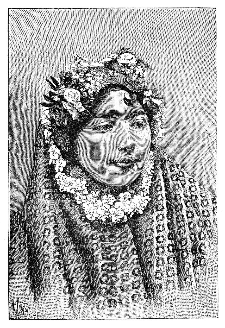 Une noble dame persane, 1895 - Henri Thiriat