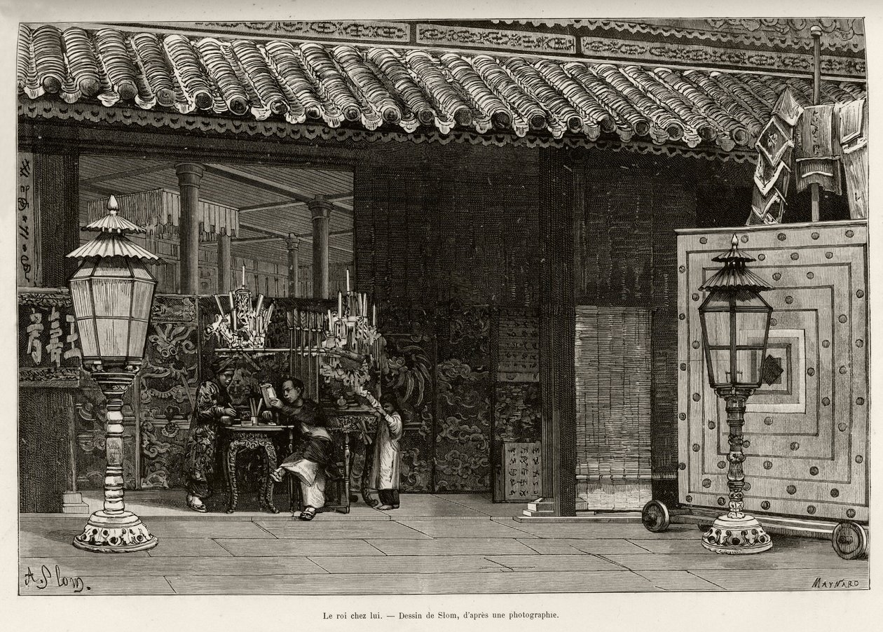 Roi Dong Khanh (1864-1889) Empereur d