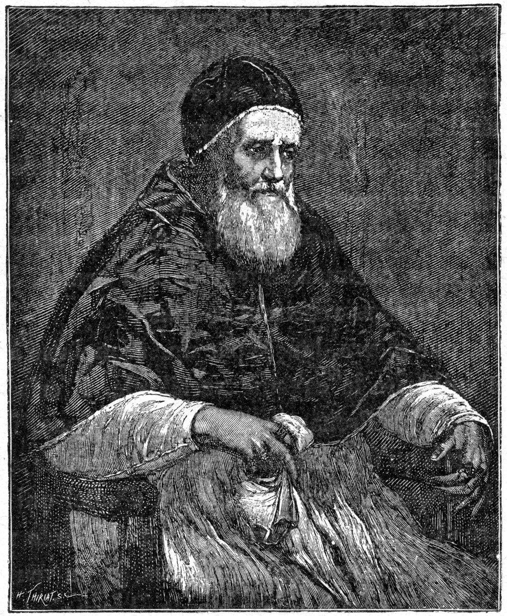 Pape Jules II, 1898 - Henri Thiriat
