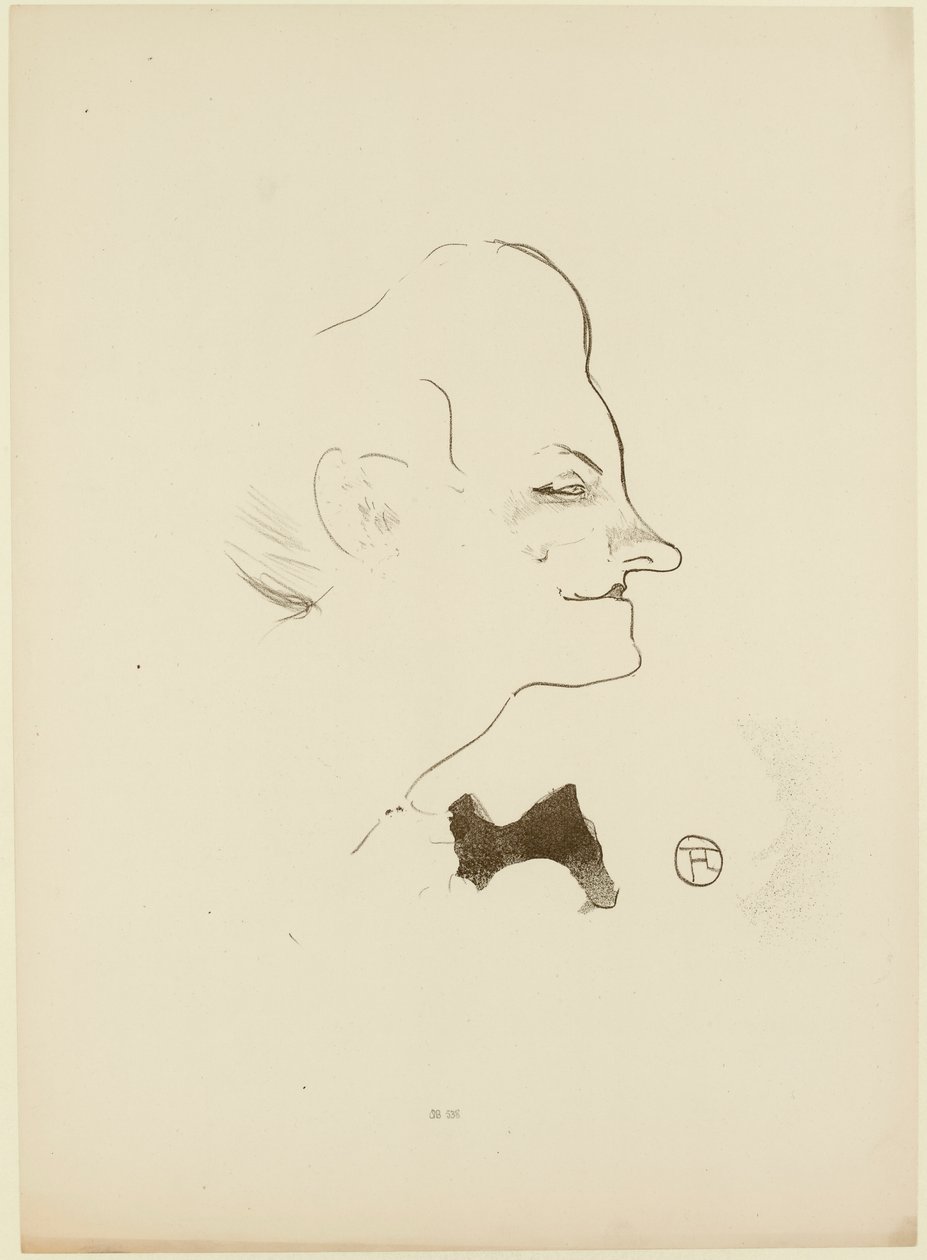 Yvette Guilbert, 1893 - Henri Toulouse Lautrec de