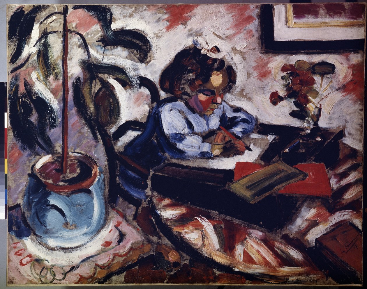 La petite écolière - Henri Victor Gabriel Le Fauconnier