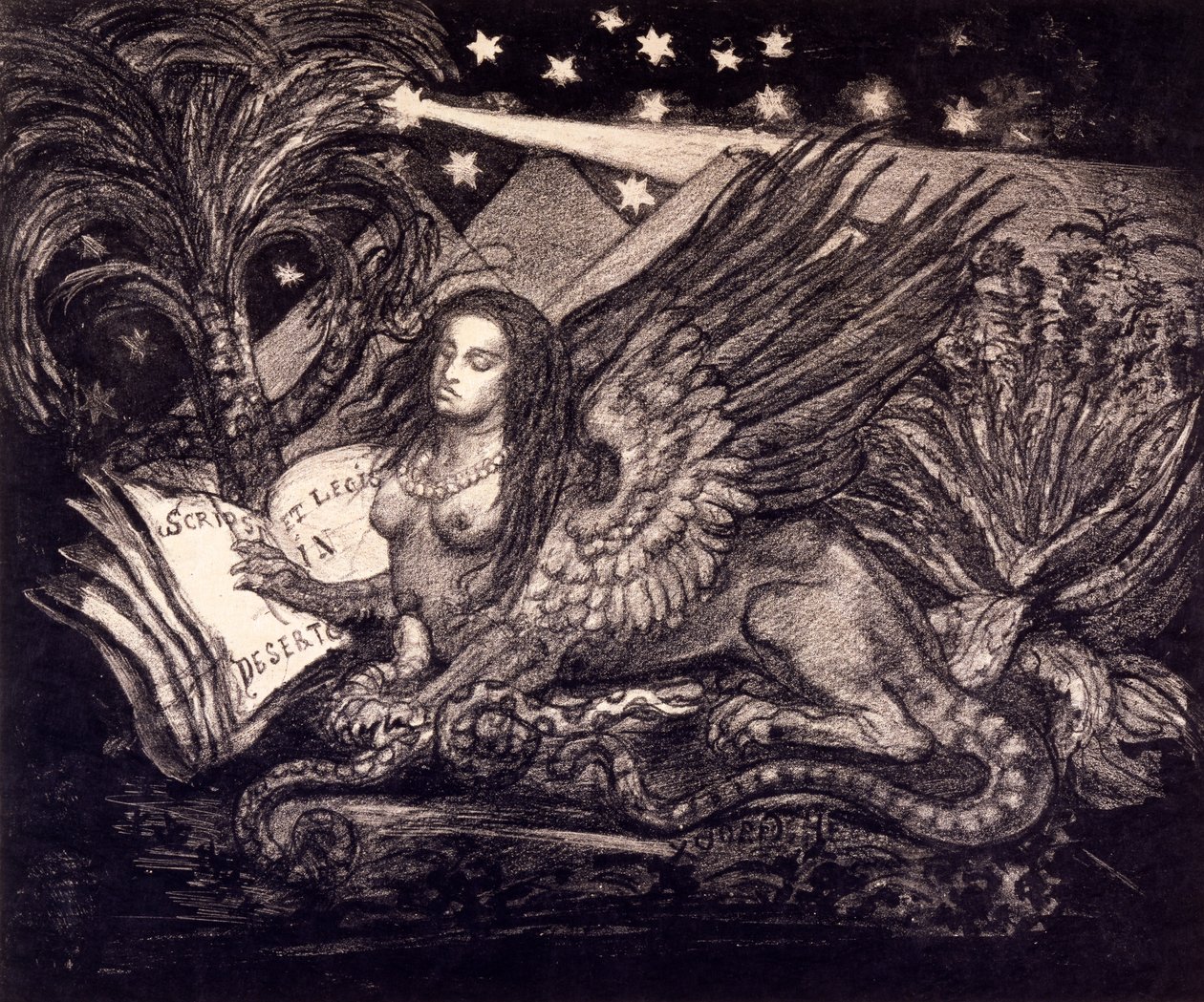 Sphinx, frontispice de 