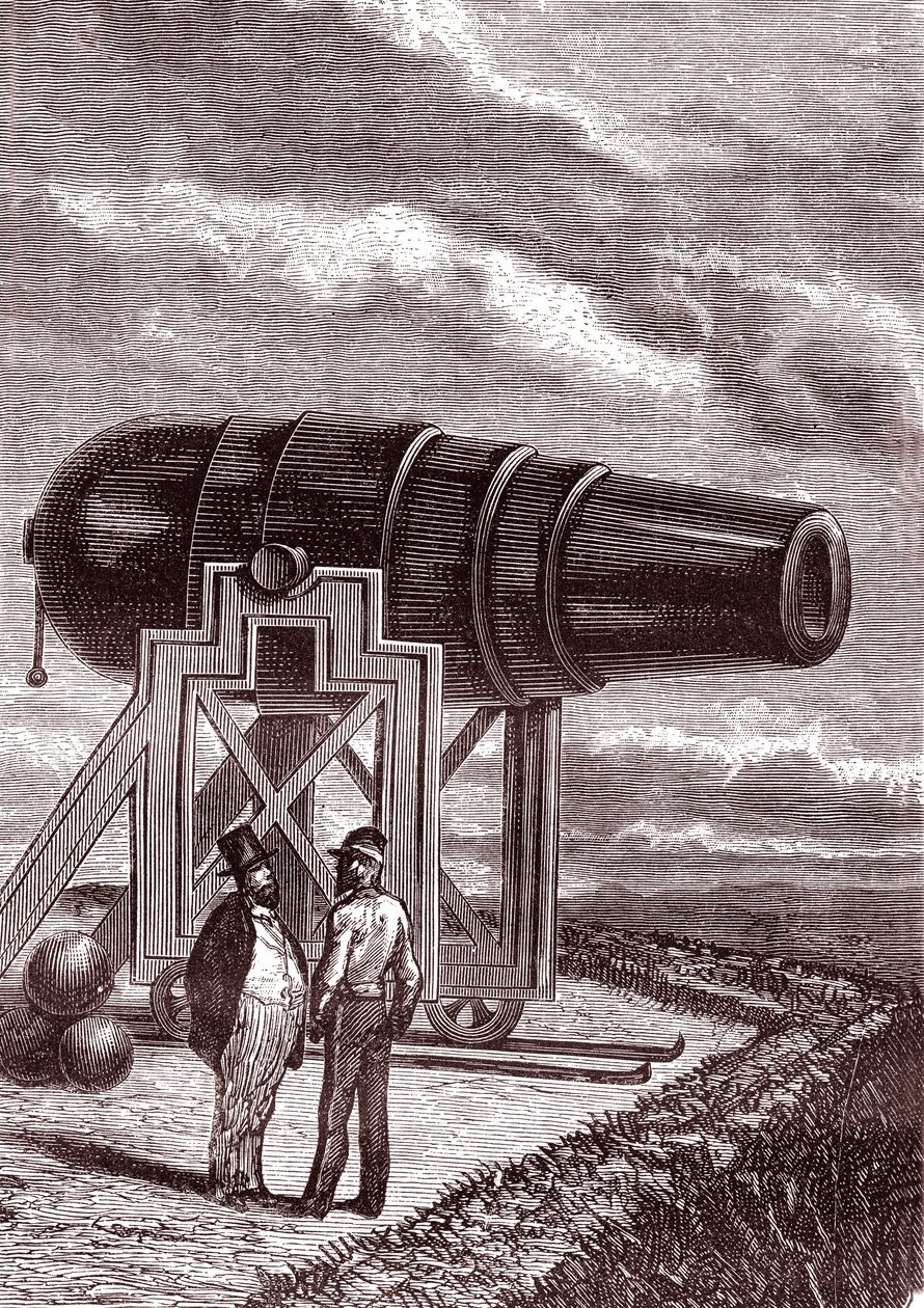 Le géant canon Columbiad Rodmar - Henri de Montaut