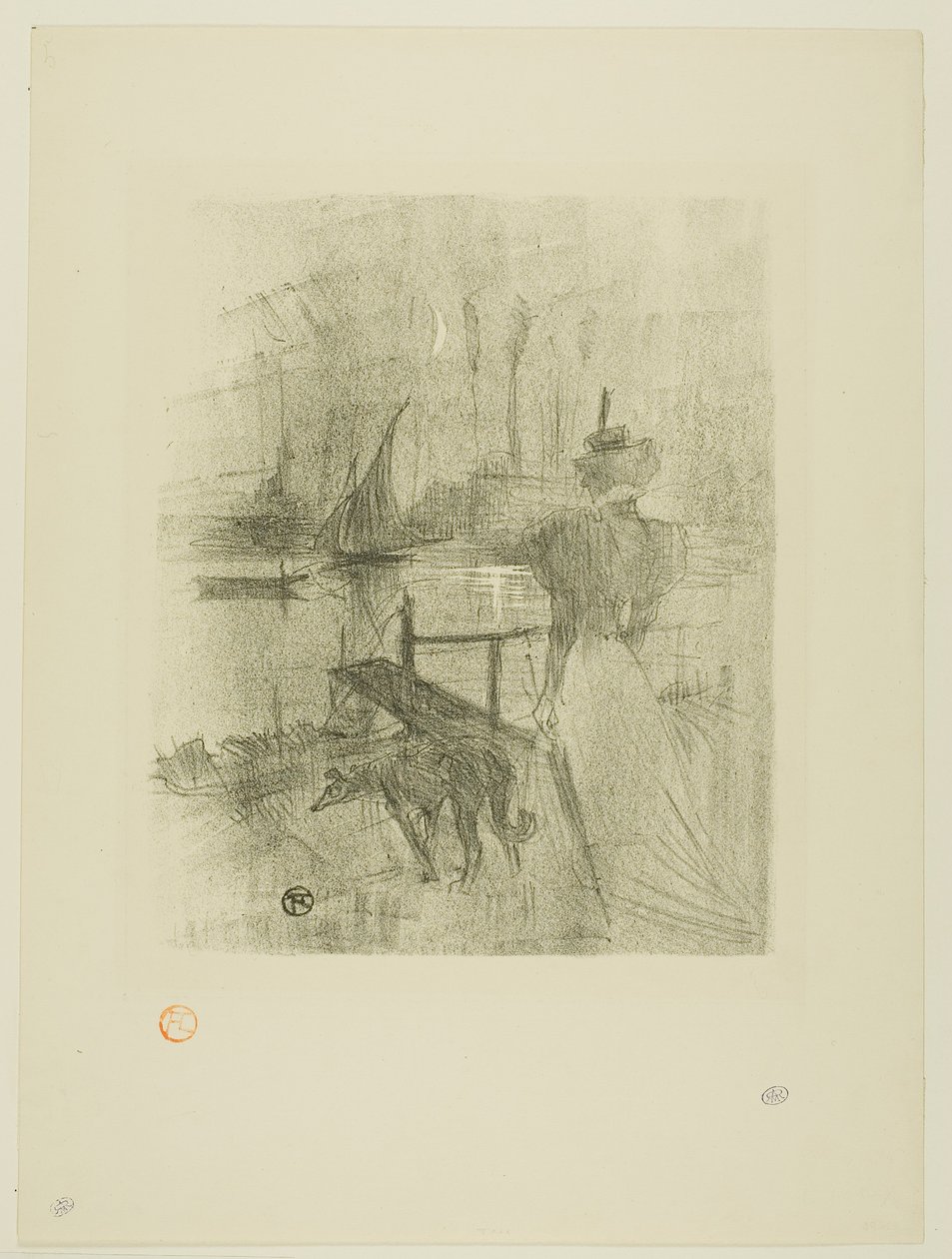 Adieu - Henri de Toulouse-Lautrec