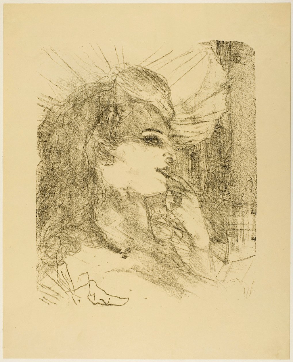 Anna Held, de Treize Lithographies - Henri de Toulouse-Lautrec