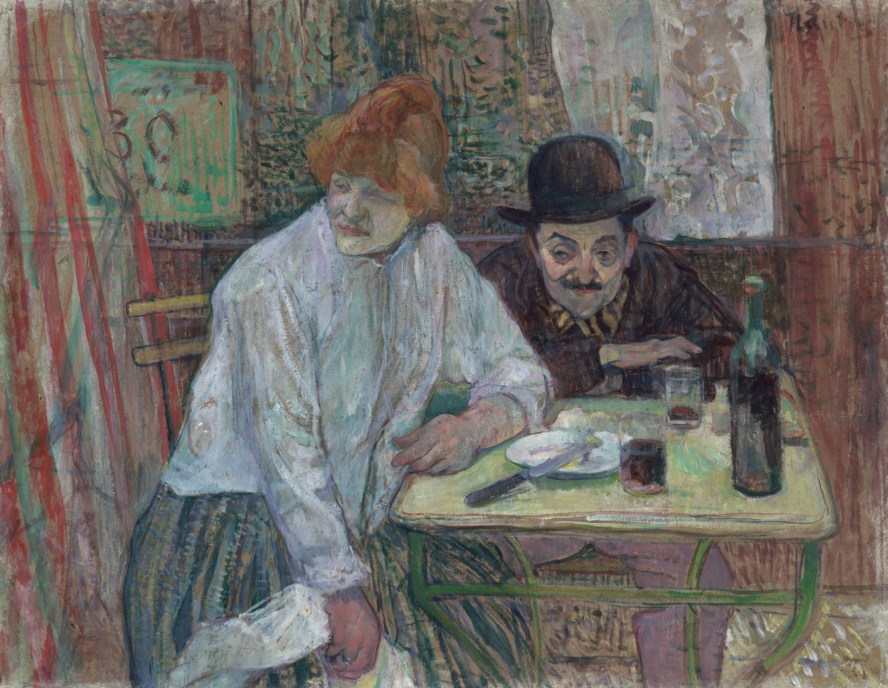 Au Café La Mie - Henri de Toulouse-Lautrec