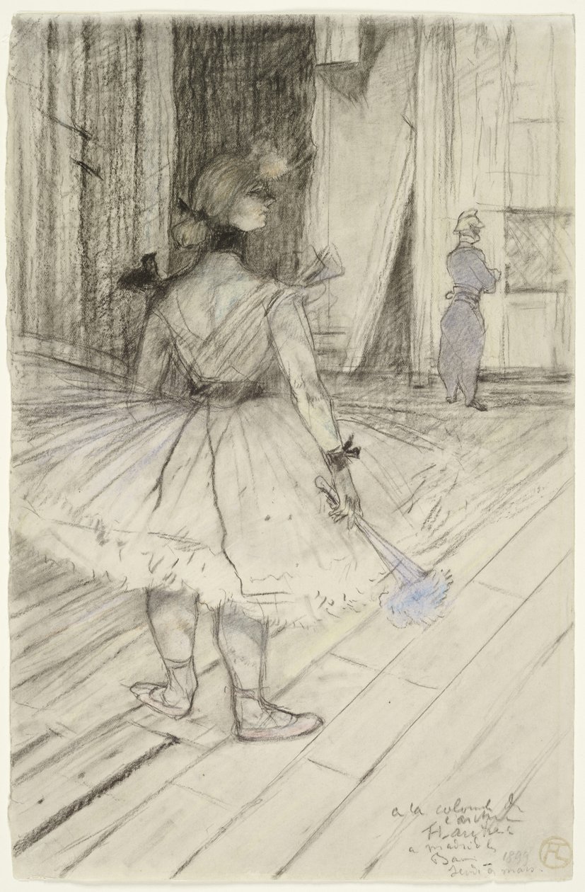 Au Cirque: Dans les coulisses - Henri de Toulouse Lautrec