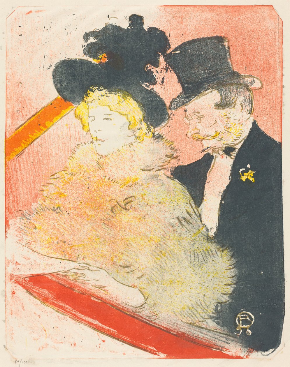 Au concert - Henri de Toulouse-Lautrec