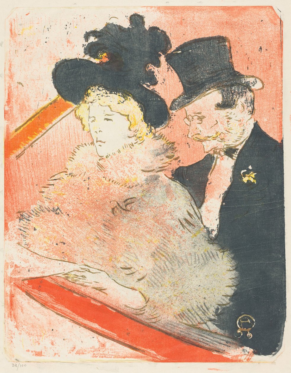 Au concert - Henri de Toulouse-Lautrec