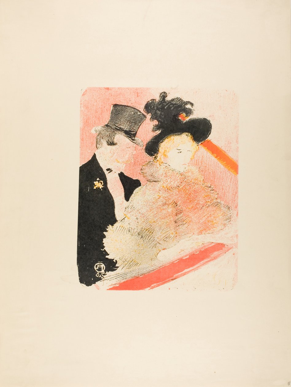 Au concert - Henri de Toulouse-Lautrec