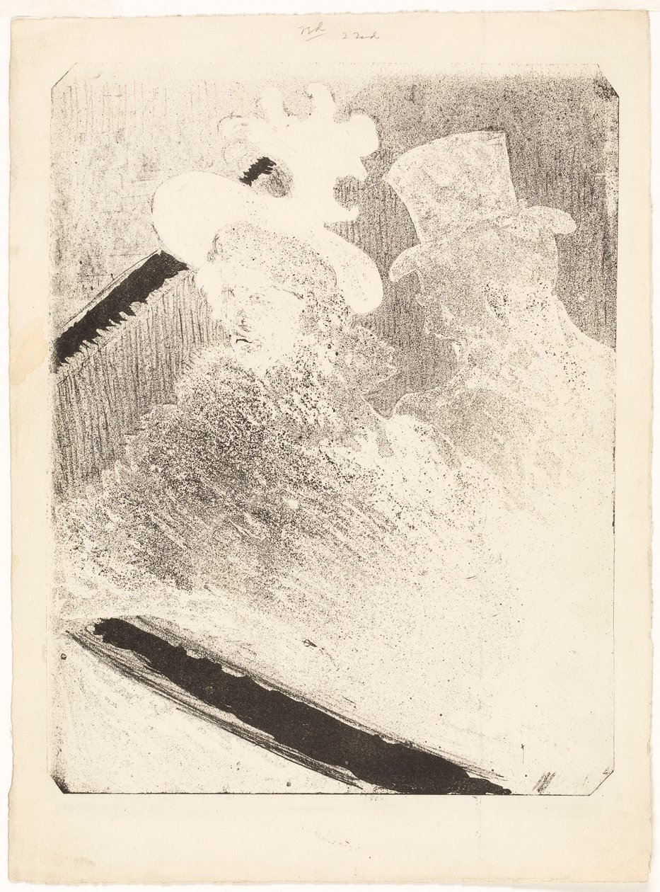 Au Concert - Henri de Toulouse-Lautrec