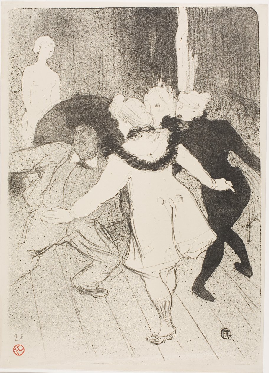 Aux Folies-Bergère : La Modestie de Monsieur Prudhomme - Henri de Toulouse-Lautrec