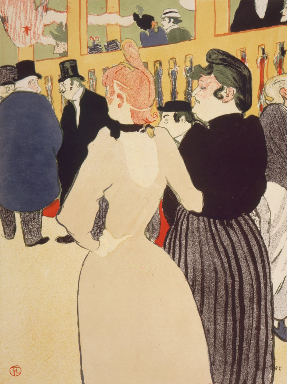 Au Moulin Rouge - Henri de Toulouse Lautrec