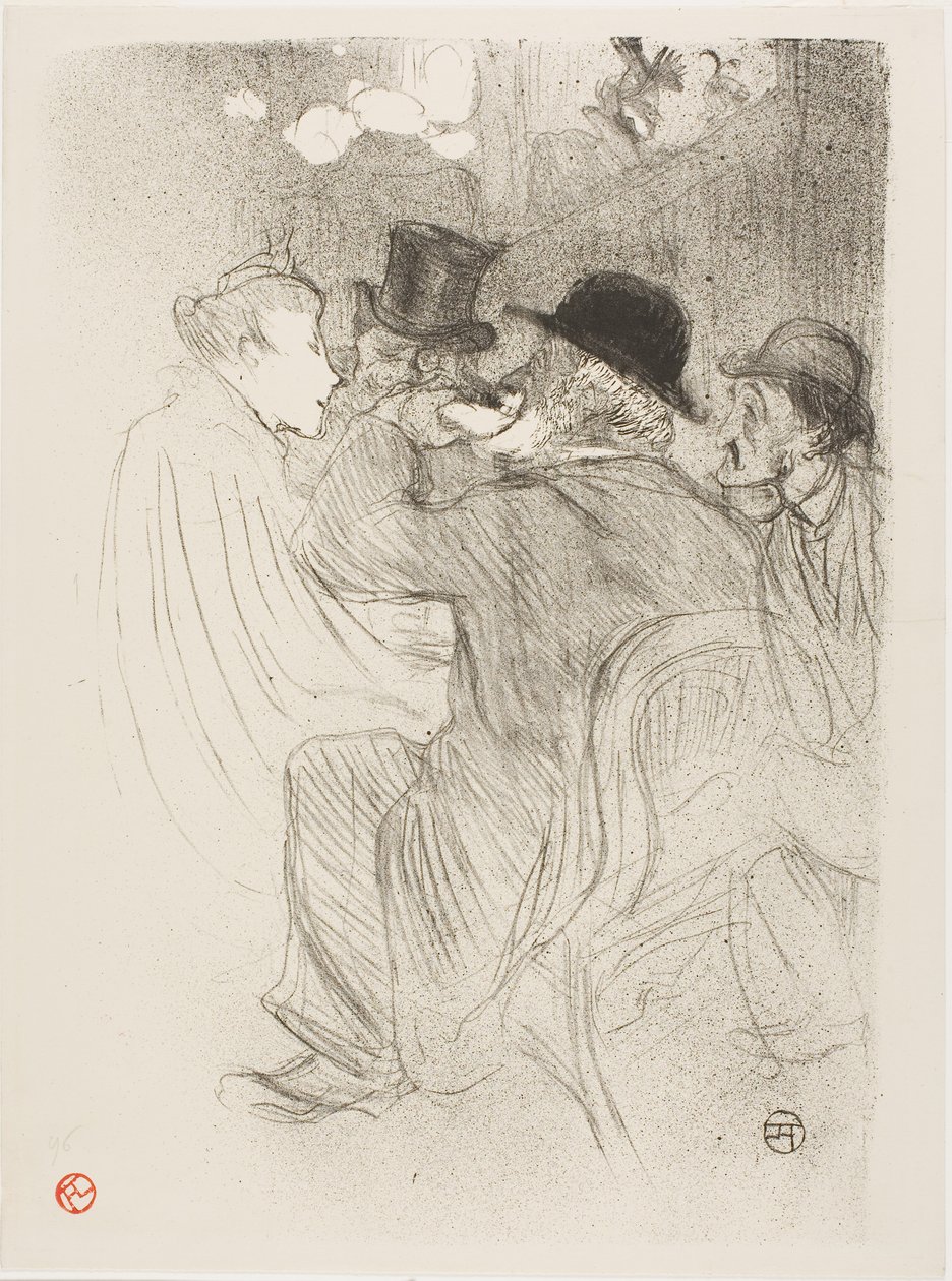 Au Moulin Rouge : Un Rude ! Un Vrai Rude ! - Henri de Toulouse-Lautrec