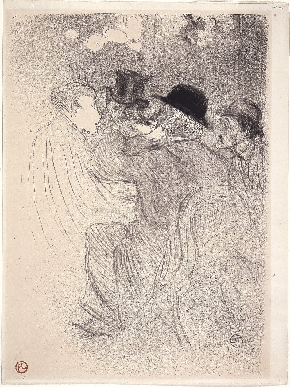 Au Moulin Rouge : Un Rude ! Un Vrai Rude ! 1893 - Henri de Toulouse Lautrec