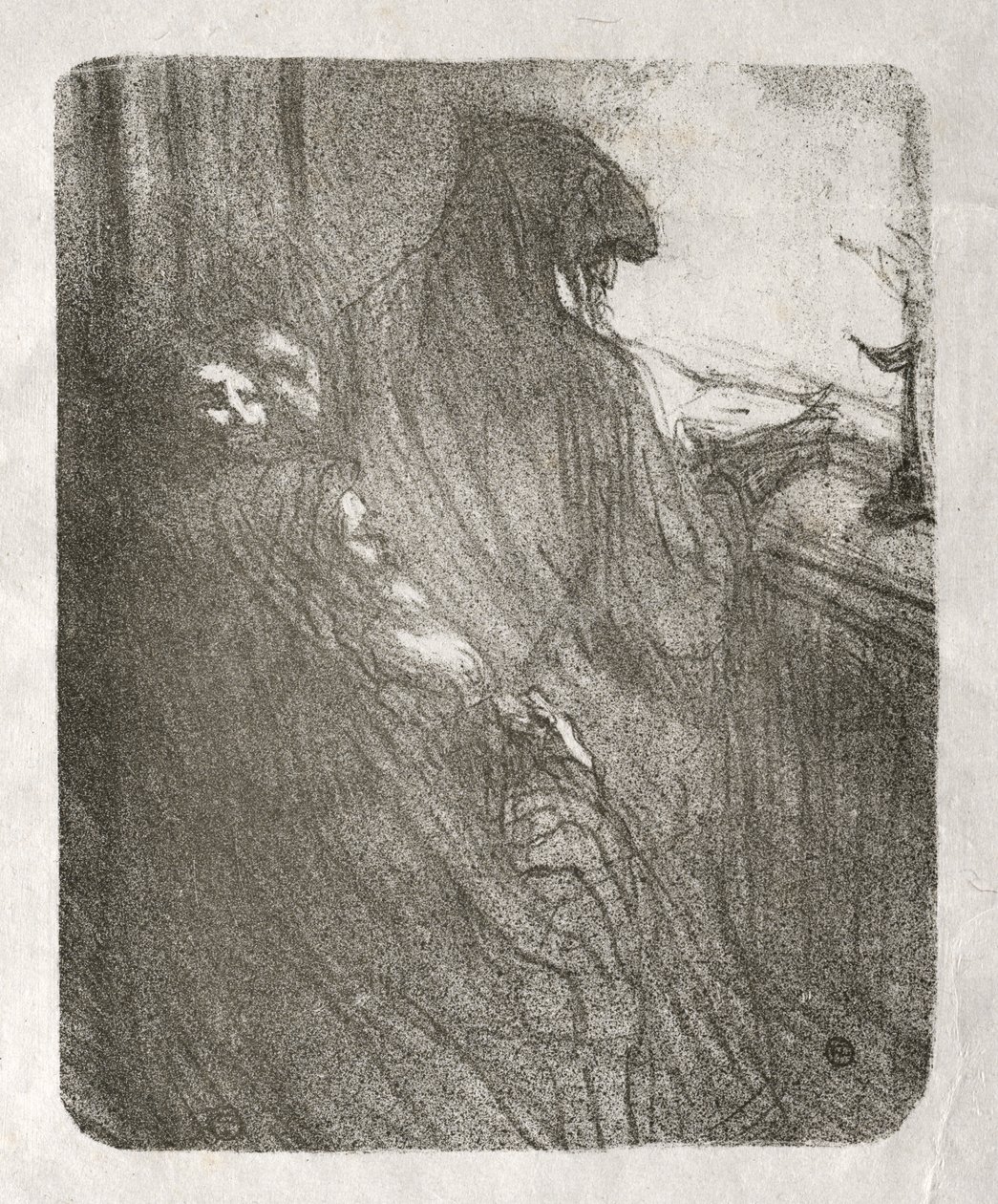 Au pied du Sinaï : La Prière des Juifs polonais - Henri de Toulouse-Lautrec