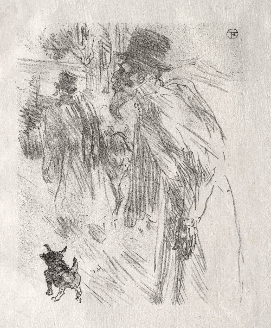 Au pied du Sinaï : Les Juifs polonais, Carlsbad - Henri de Toulouse-Lautrec