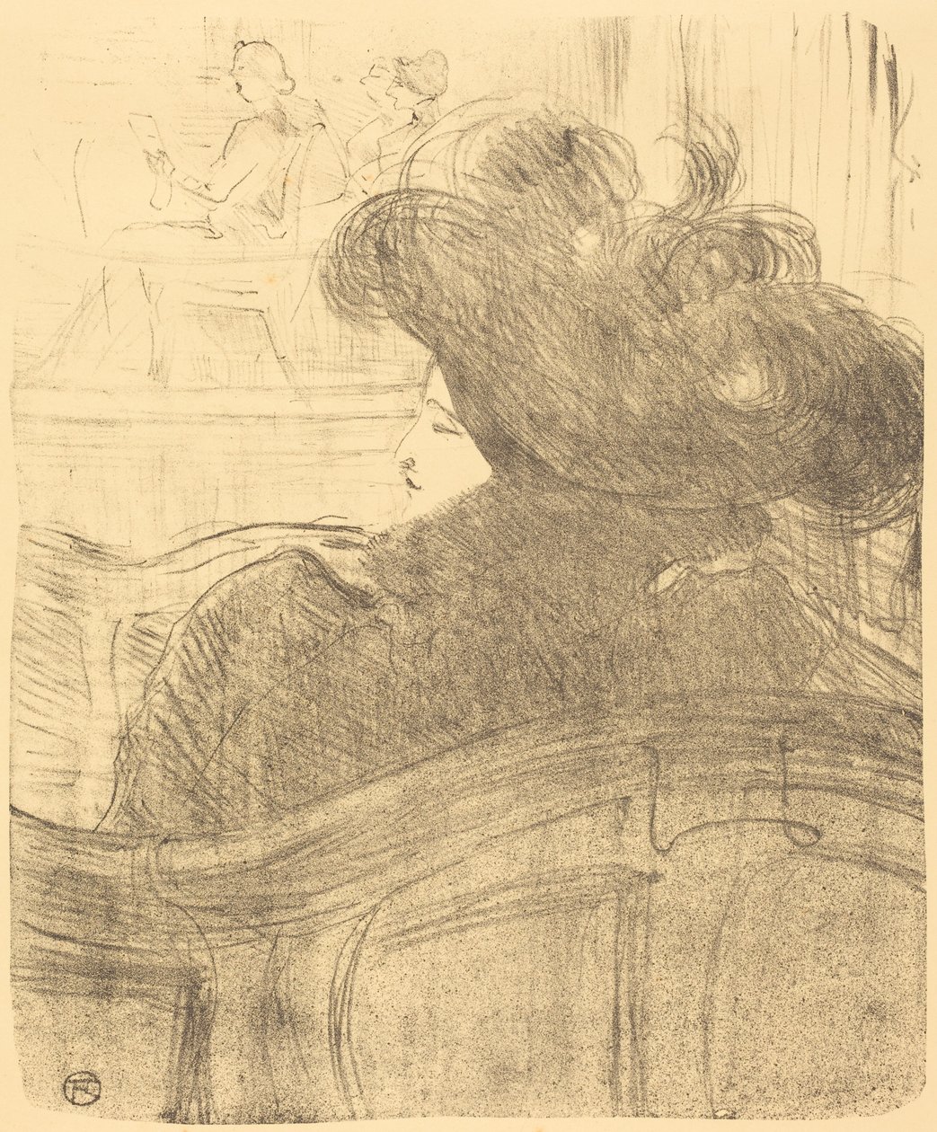 Cléo de Mérode - Henri de Toulouse-Lautrec
